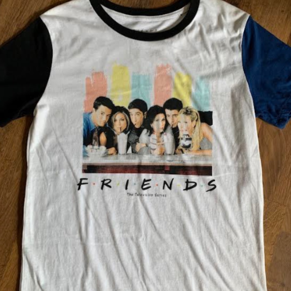 Friends Colorblock Cast Tee - Picture 2 of 8
